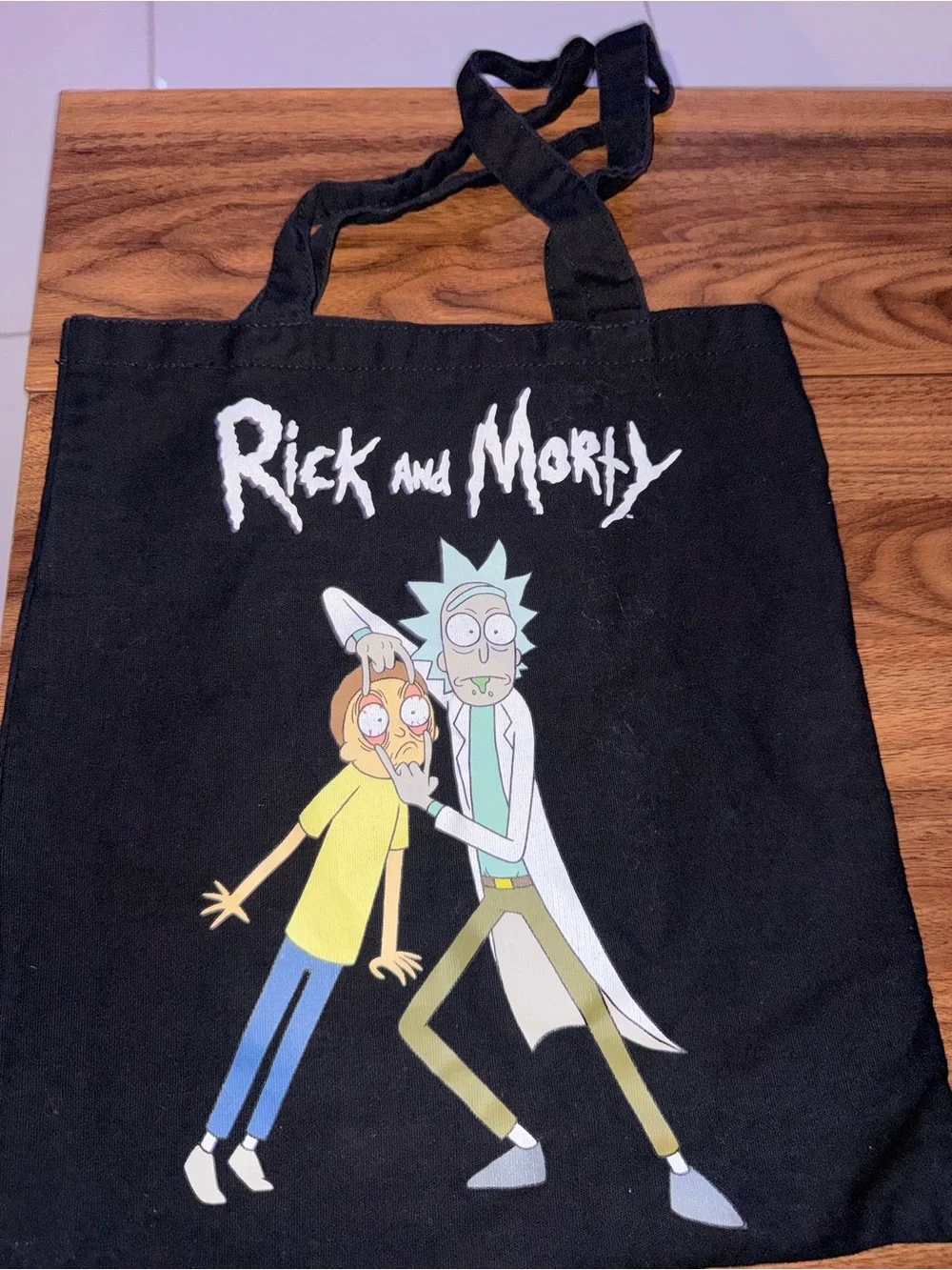 Rick And Morty Reusable Tote Bag Official Licensed Bioworld